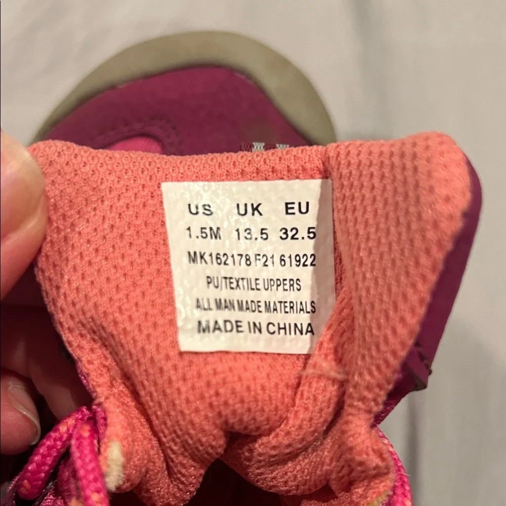 Merrell Girl’s Magenta and Coral Trail Booties - Picture 3 of 5